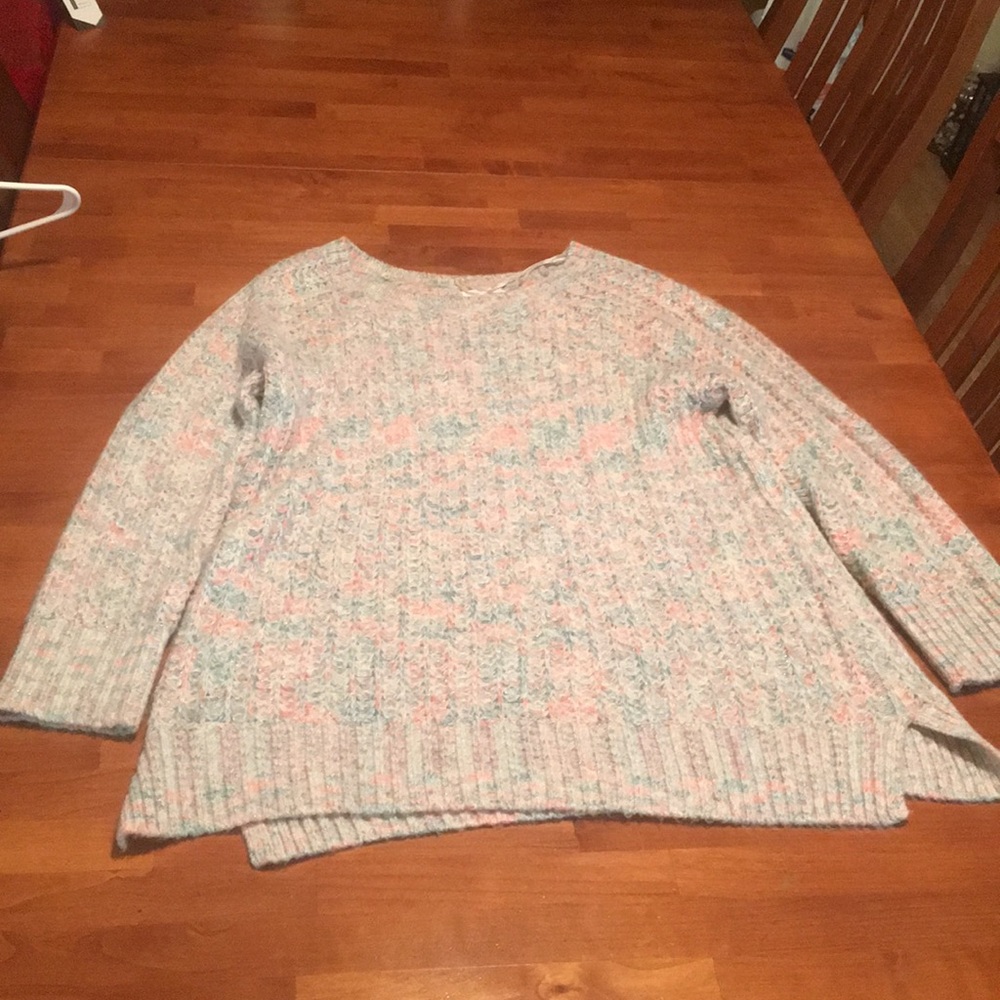 Spring color sweater